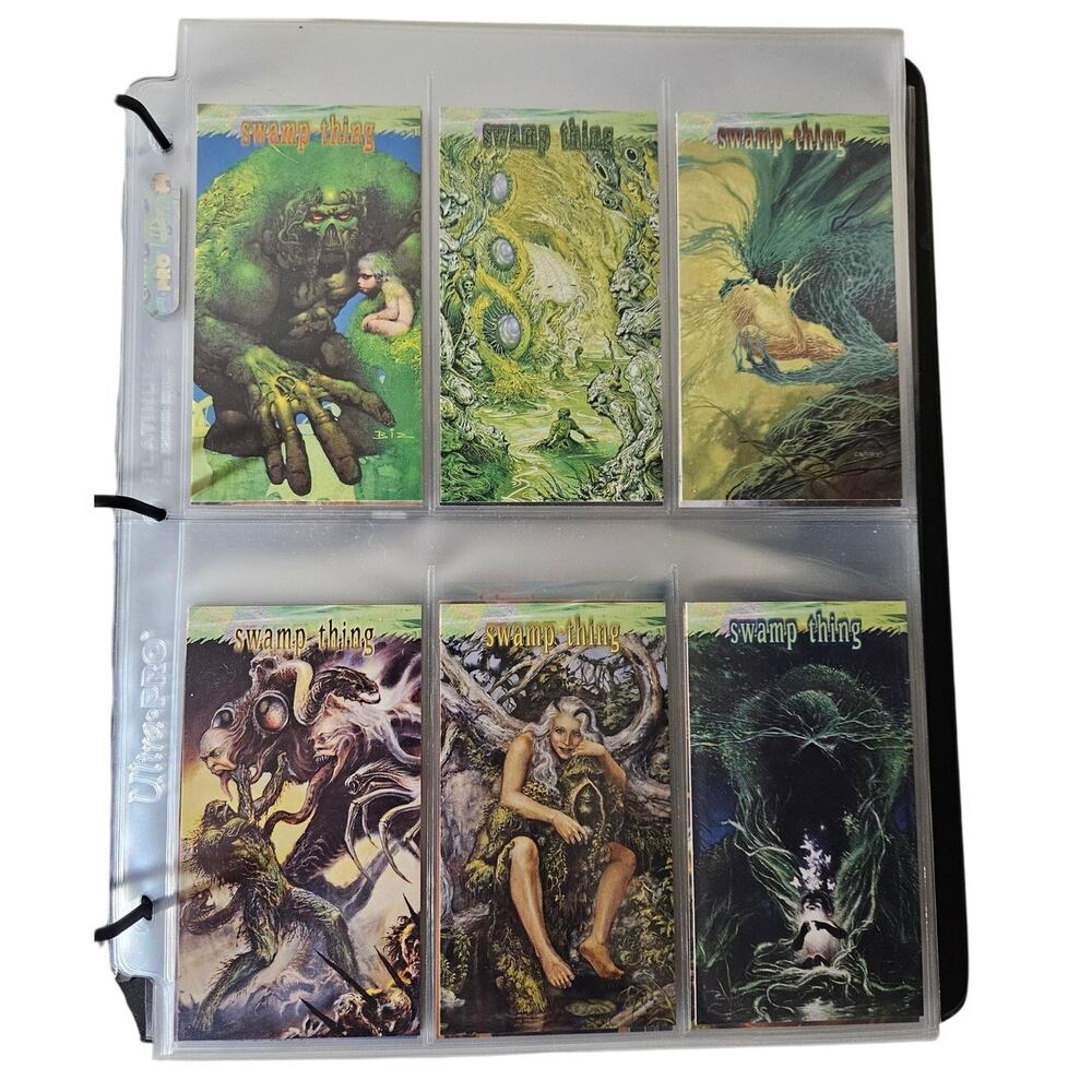 1994 VERTIGO DC Widevision Complete Trading Card Set of 90 - Swamp Thing SKYBOX